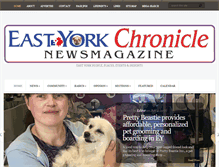 Tablet Screenshot of eastyorkchronicle.com